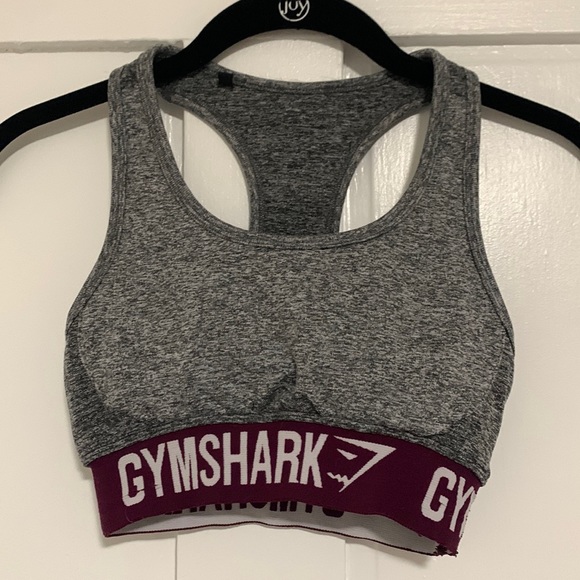 Gymshark Intimates & Sleepwear Gymshark Grey Sports Bra With